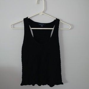 American Eagle Stretchy Black Tank